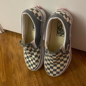 Slip-On Checkered Skate Shoes Vans